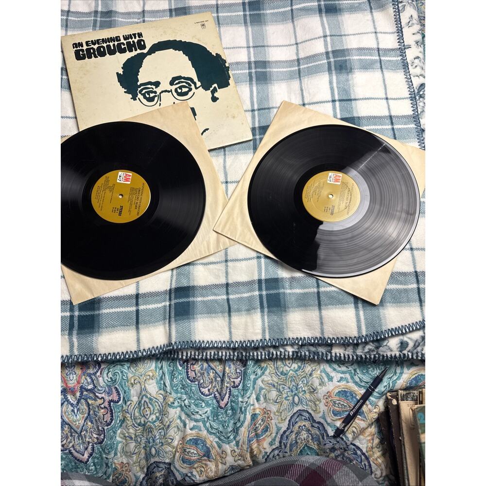An Evening with Groucho, a two-record set released by A&M Records in 1972 - Picture 7 of 7